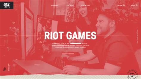 Riot Games — Digital Strategy & Corporate Website Redesign.